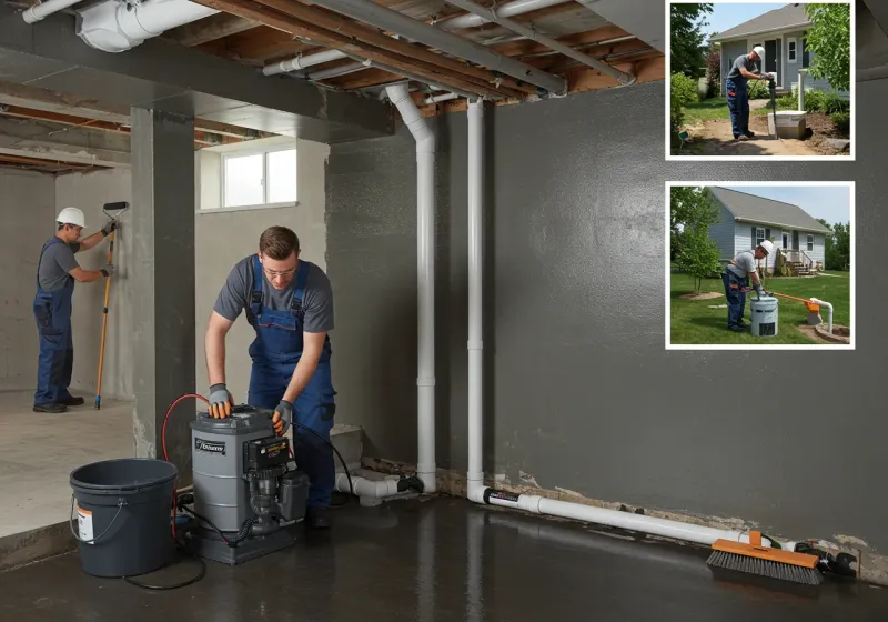 Basement Waterproofing and Flood Prevention process in North Las Vegas, NV